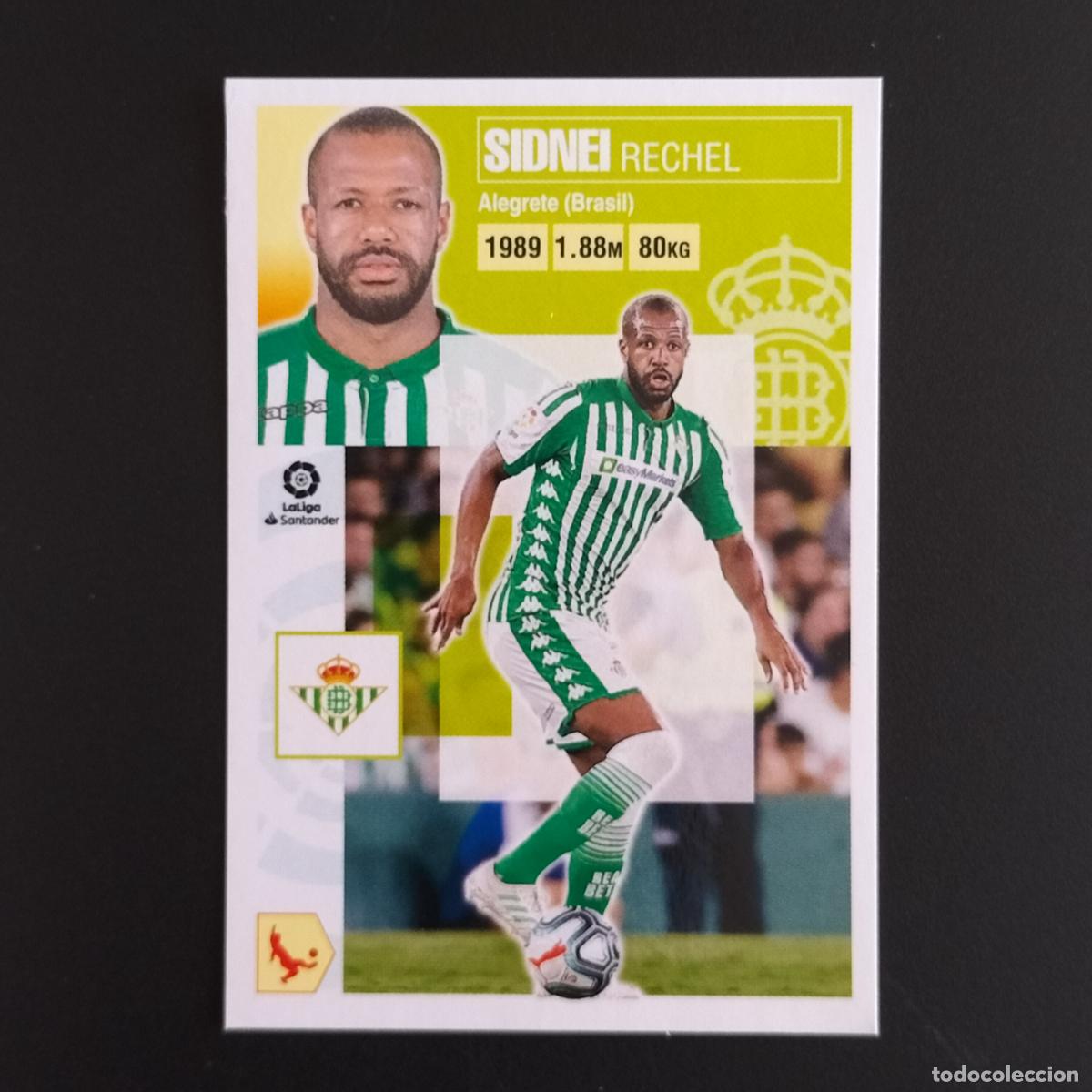 Cromos de F&uacute;tbol: N&ordm; 6 SIDNEI RECHEL BETIS CROMOS LALIGA SANTANDER ESTE 2020 2021 20 21 LIGA PANINI
