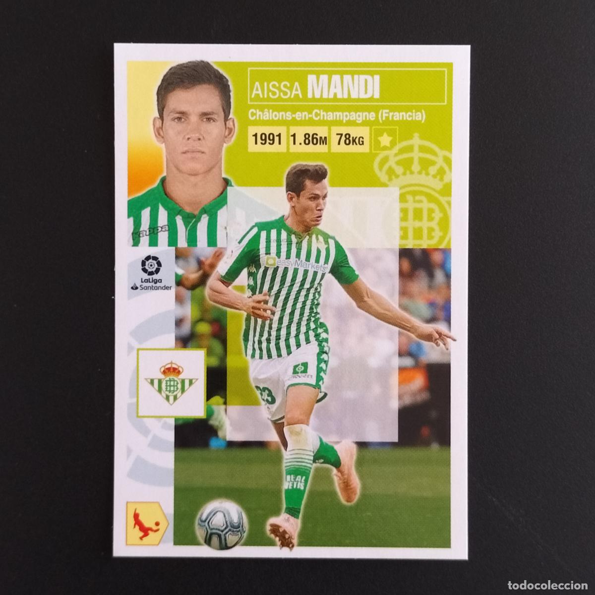 Cromos de F&uacute;tbol: N&ordm; 7 MANDI BETIS CROMOS LALIGA SANTANDER ESTE 2020 2021 20 21 LIGA PANINI