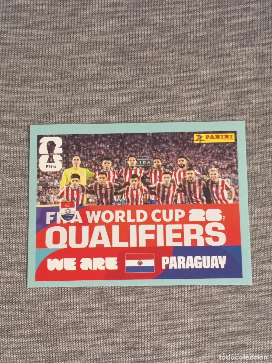 Cromos de F&uacute;tbol: ALINEACION PARAGUAY PAR 13 STICKER MUNDIAL 2026 PANINI FIFA WORLD CUP NUEVO