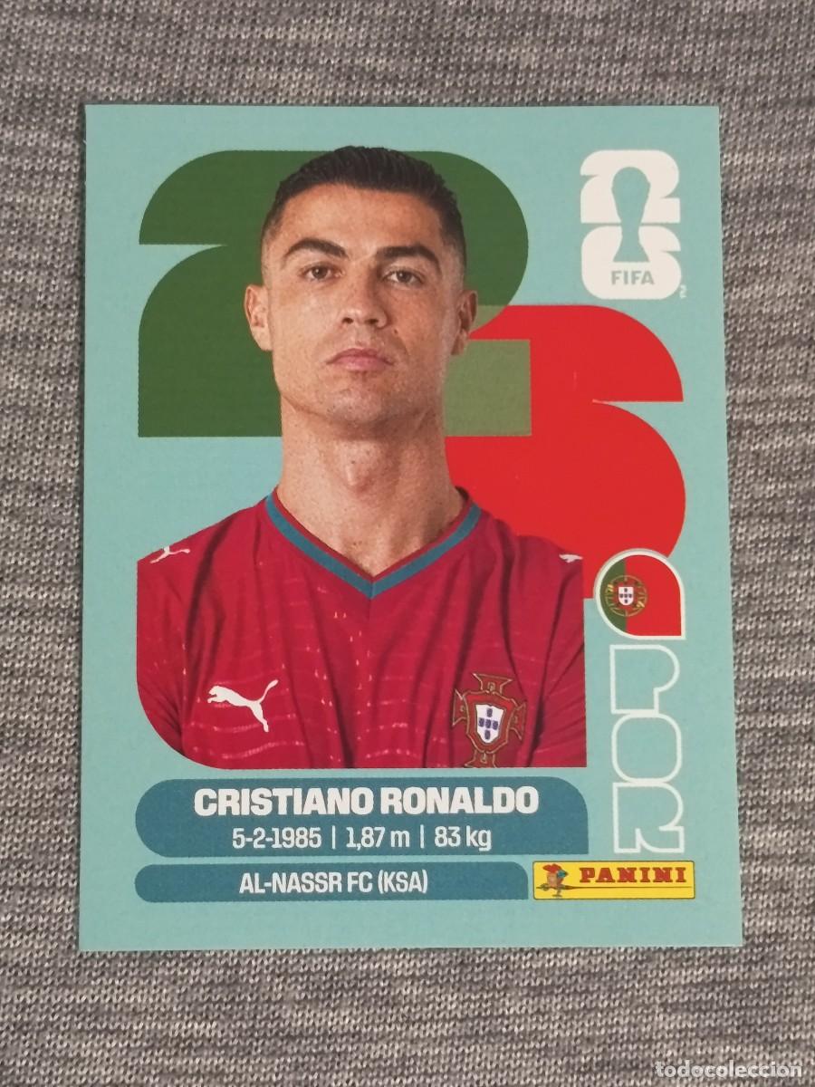Cromos de F&uacute;tbol: CRISTIANO RONALDO POR 15 STICKER MUNDIAL 2026 PANINI FIFA WORLD CUP NUEVO