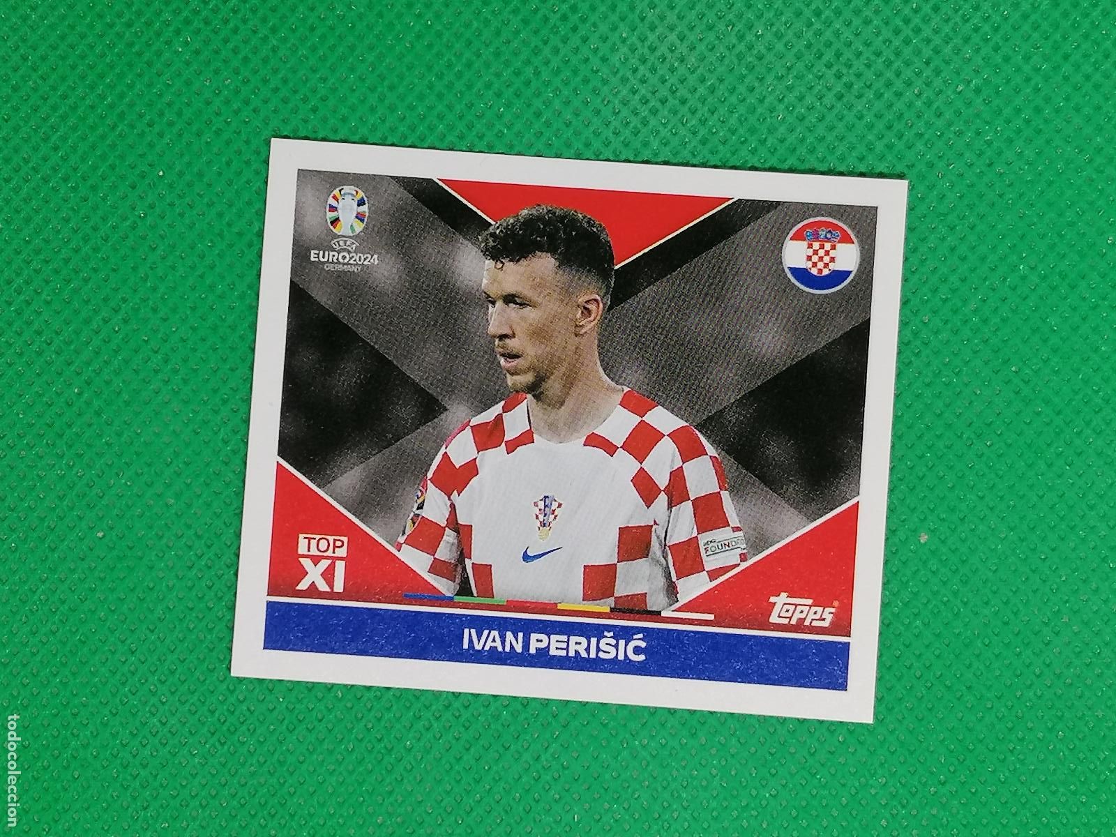 Cromos de F&uacute;tbol: CRO TOP2 IVAN PERISIC CROACIA ⚽ TOPPS EURO 2024 24 GERMANY STICKERS ⚽