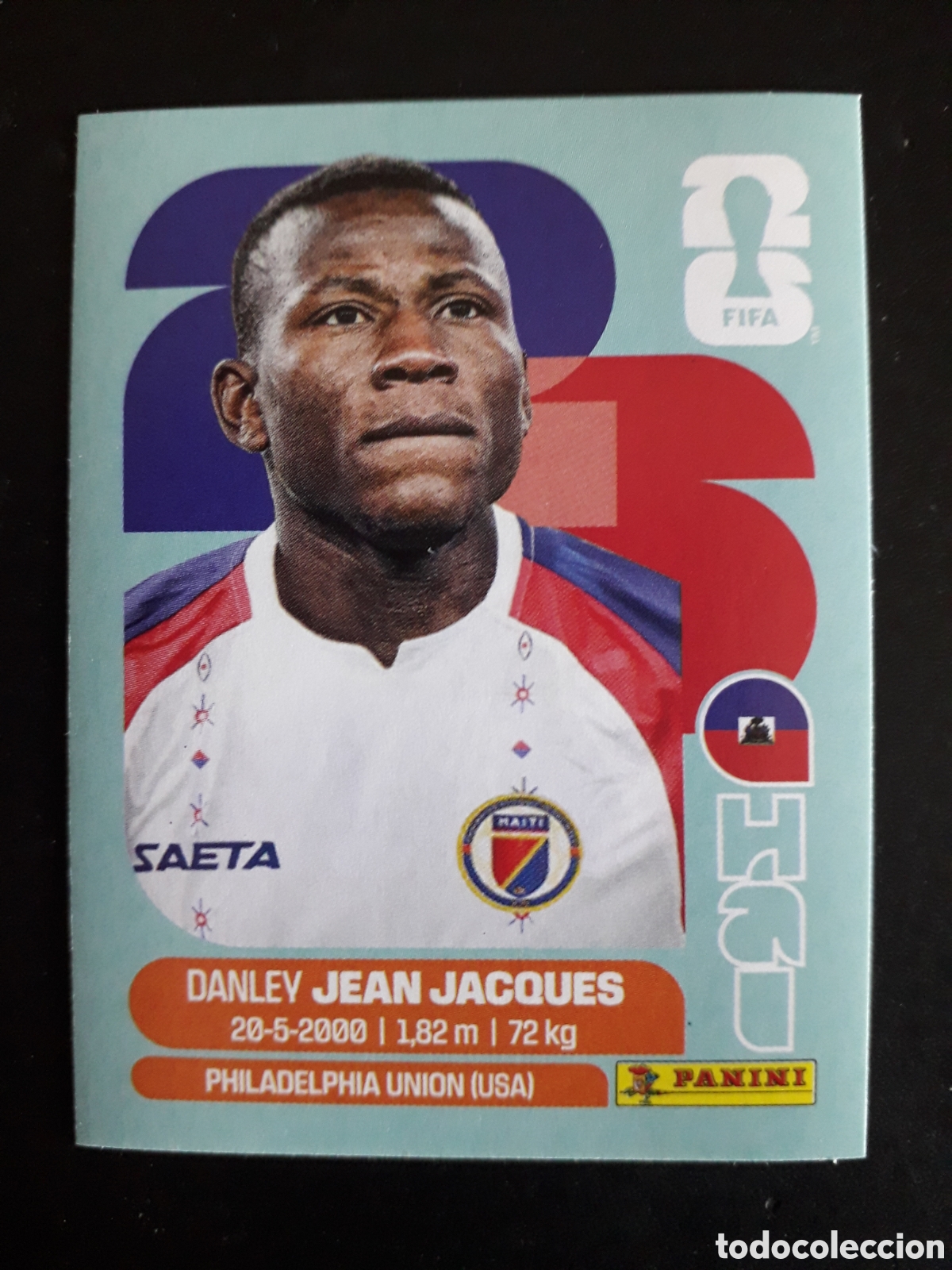 Cromos de F&uacute;tbol: JEAN JACQUES HAIT&Iacute; HAI 11 MUNDIAL F&Uacute;TBOL 2026 FIFA WORLD CUP PANINI SIN PEGAR PEDIDO M&Iacute;NIMO 3&euro;