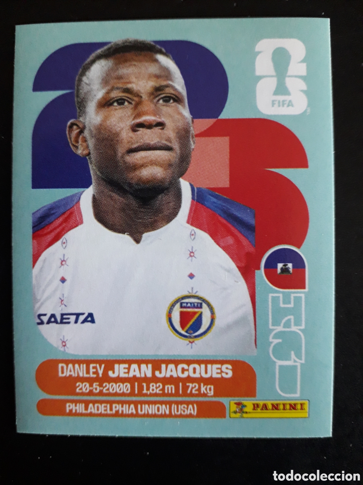 Cromos de F&uacute;tbol: JEAN JACQUES HAIT&Iacute; HAI 11 MUNDIAL F&Uacute;TBOL 2026 FIFA WORLD CUP PANINI SIN PEGAR PEDIDO M&Iacute;NIMO 3&euro;