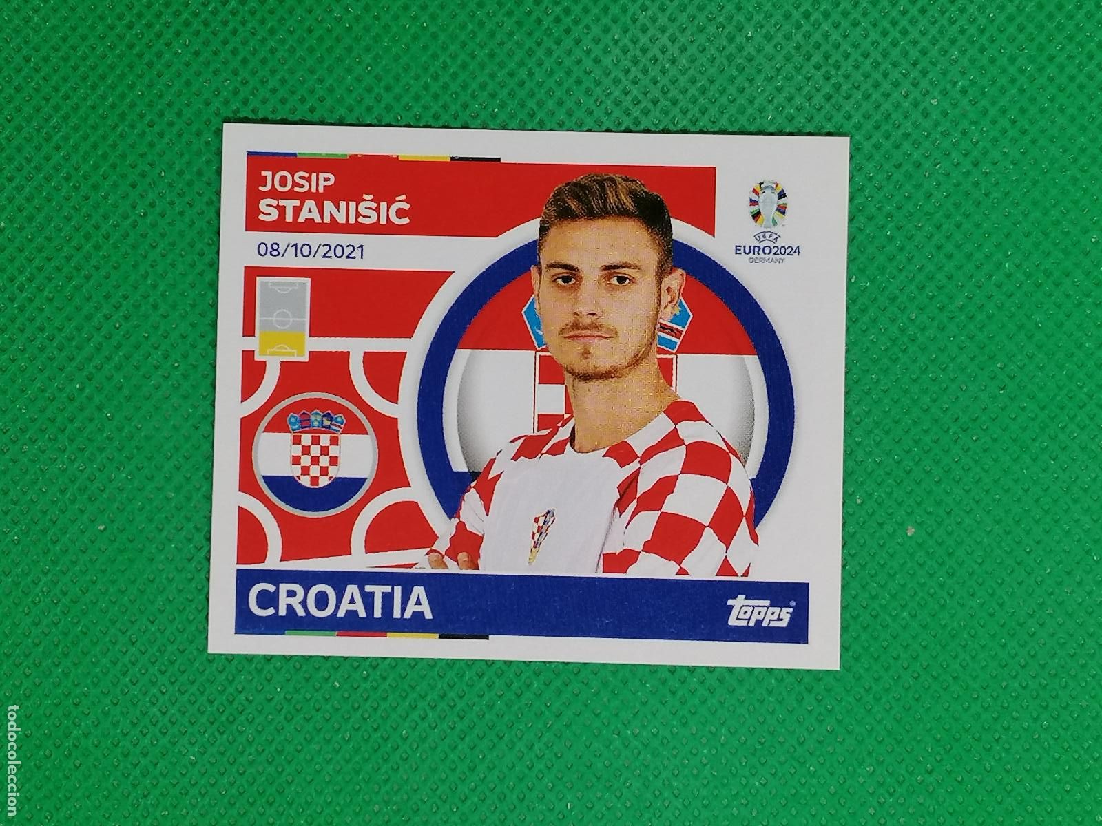 Cromos de F&uacute;tbol: CRO 5 CRO5 JOSIP STANISIC CROACIA ⚽ TOPPS EURO 2024 24 GERMANY STICKERS ⚽