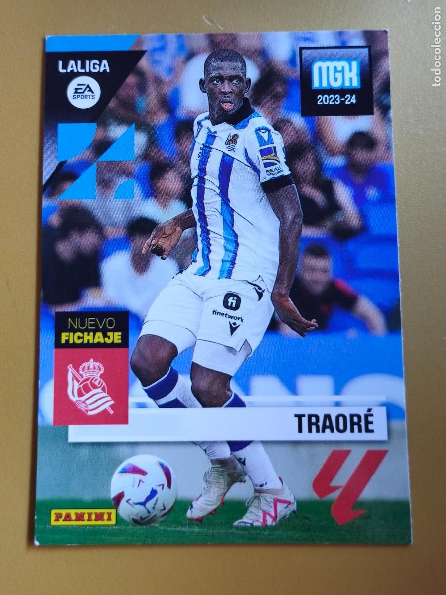 Cartes &agrave; collectionner de Football: traore, 2023 24 nuevo fichaje