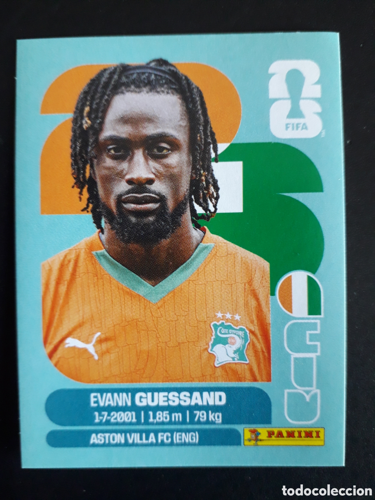 Cartes &agrave; collectionner de Football: GUESSAND COSTA DE MARFIL CIV 19 MUNDIAL F&Uacute;TBOL 2026 FIFA WORLD CUP PANINI SIN PEGAR PEDIDO M&Iacute;NIMO 3&euro;