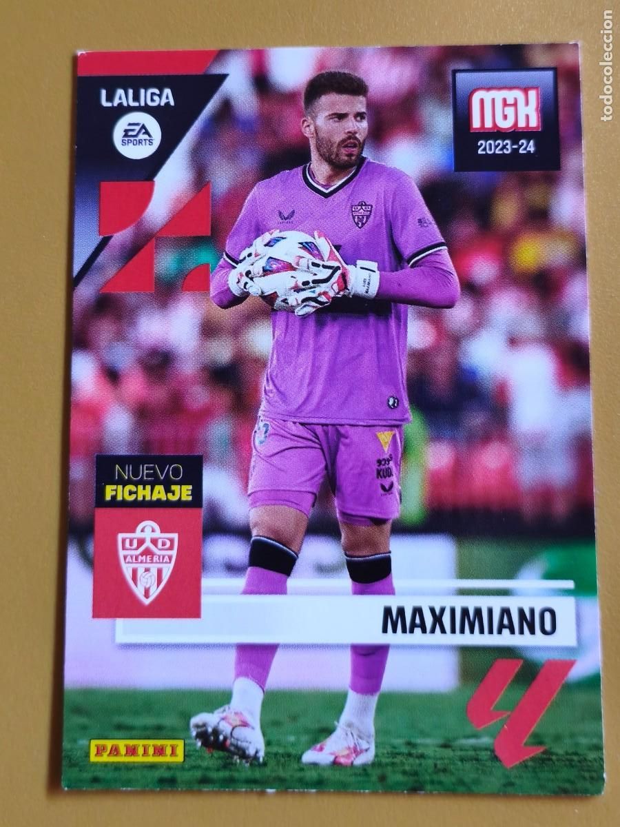 Cromos de F&uacute;tbol: maximiano, 2023 24 nuevo fichaje