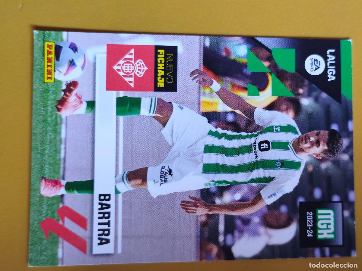 Cromos de F&uacute;tbol: bartra, 2023 24 nuevo fichaje
