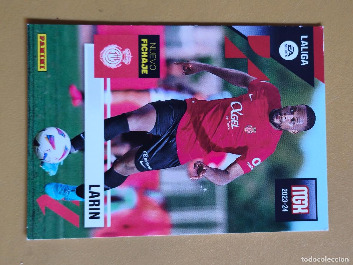 Cromos de F&uacute;tbol: larin, 2023 24 nuevo fichaje