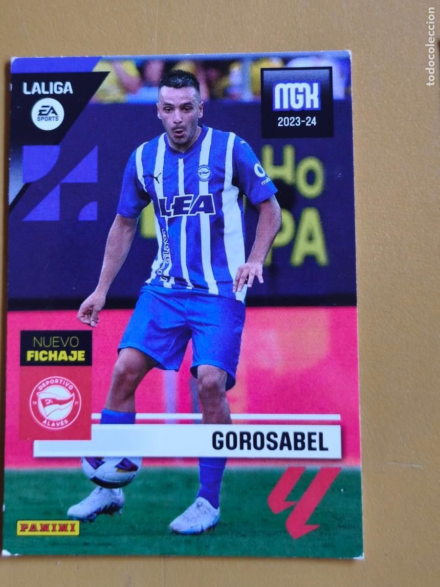 Cromos de F&uacute;tbol: gorosabel, 2023 24 nuevo fichaje