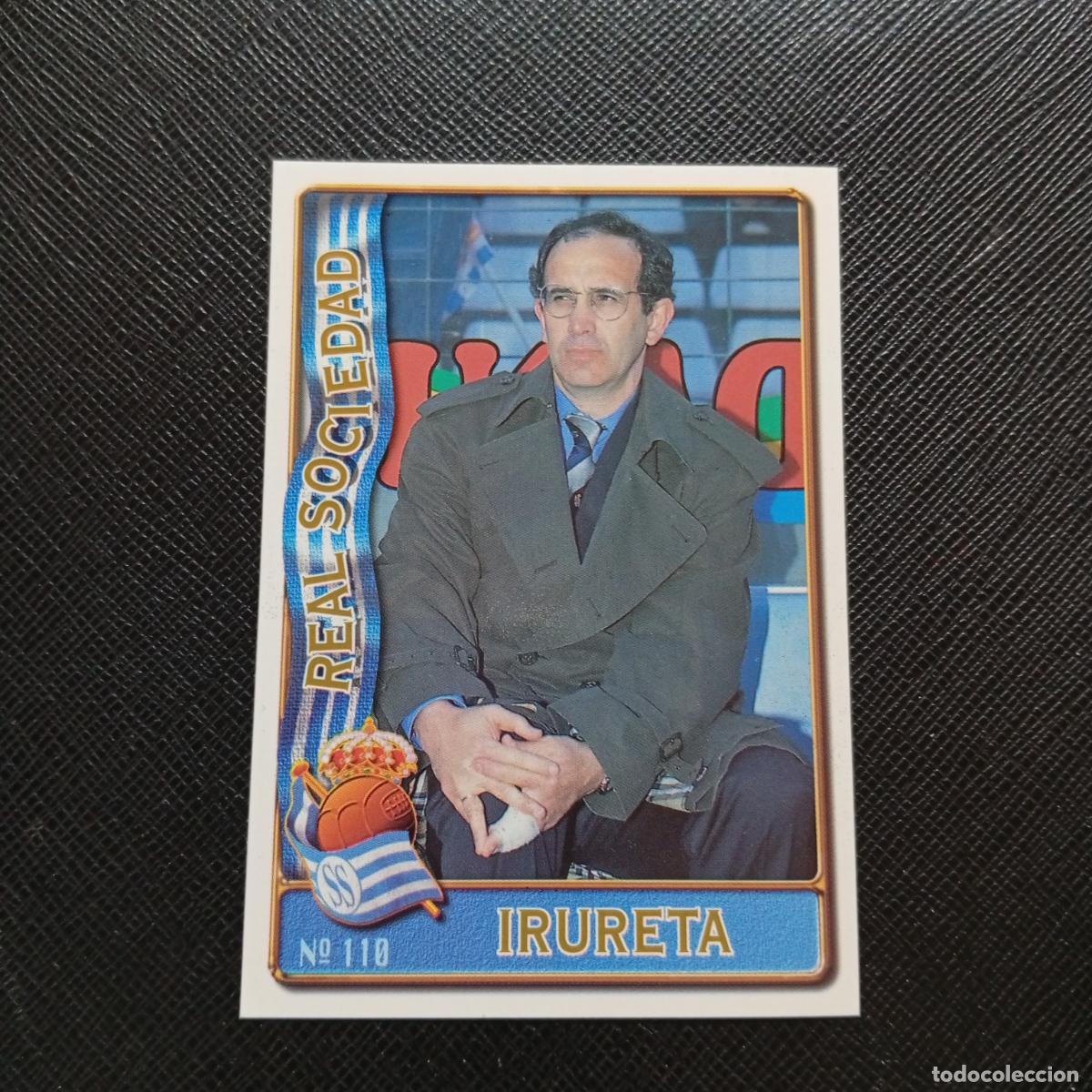 Cromos de F&uacute;tbol: 110 IRURETA REAL SOCIEDAD MUNDICROMO 1996 1997 CROMO FUTBOL LIGA 96 97 - A207 PG148