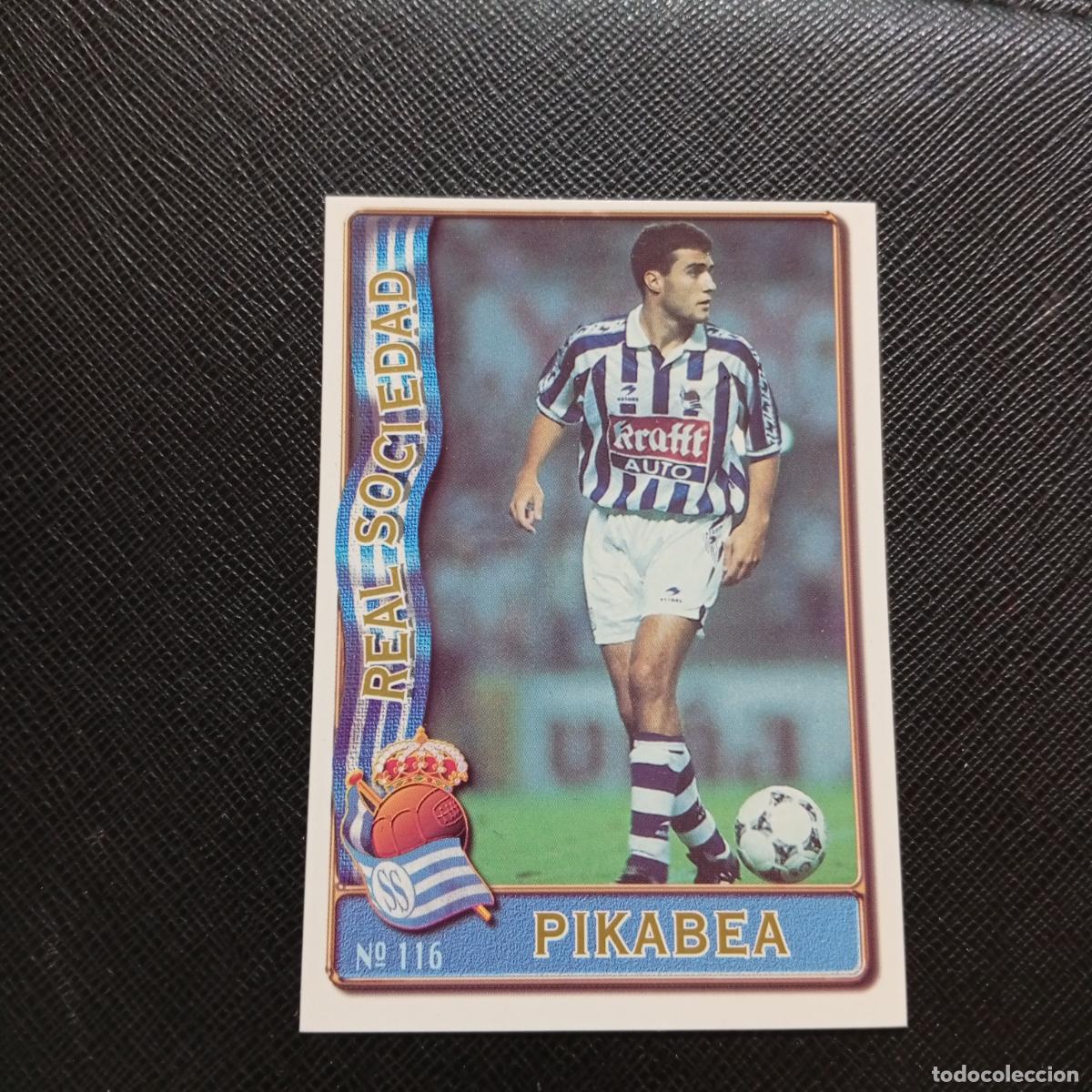 Cromos de F&uacute;tbol: 116 PIKABEA REAL SOCIEDAD MUNDICROMO 1996 1997 CROMO FUTBOL LIGA 96 97 - A207 PG153