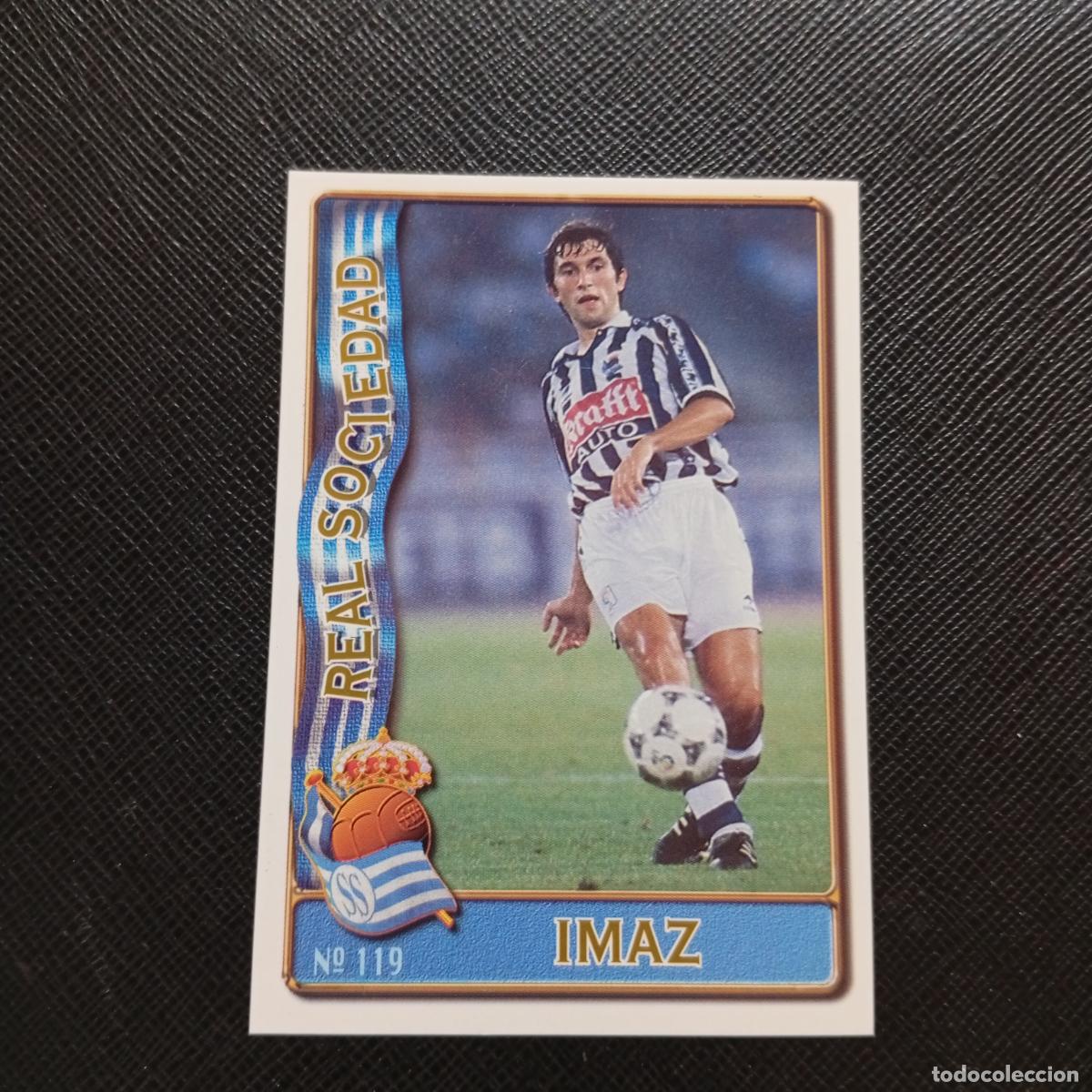 Cromos de F&uacute;tbol: 119 IMAZ REAL SOCIEDAD MUNDICROMO 1996 1997 CROMO FUTBOL LIGA 96 97 - A207 PG160