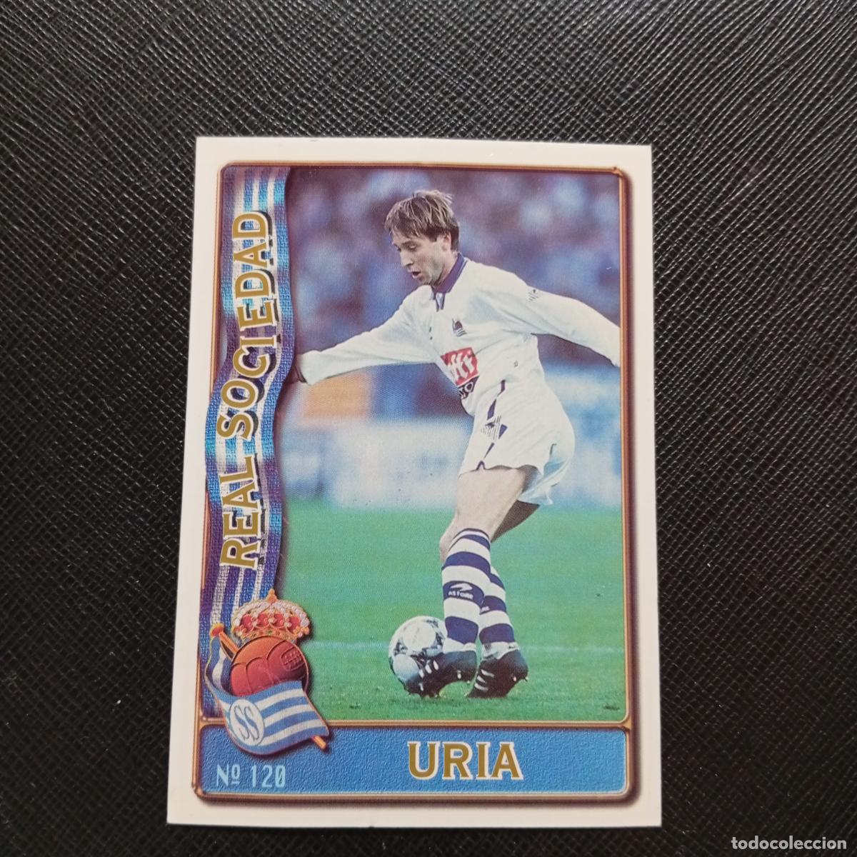 Cromos de F&uacute;tbol: 120 URIA REAL SOCIEDAD MUNDICROMO 1996 1997 CROMO FUTBOL LIGA 96 97 - A207 PG160