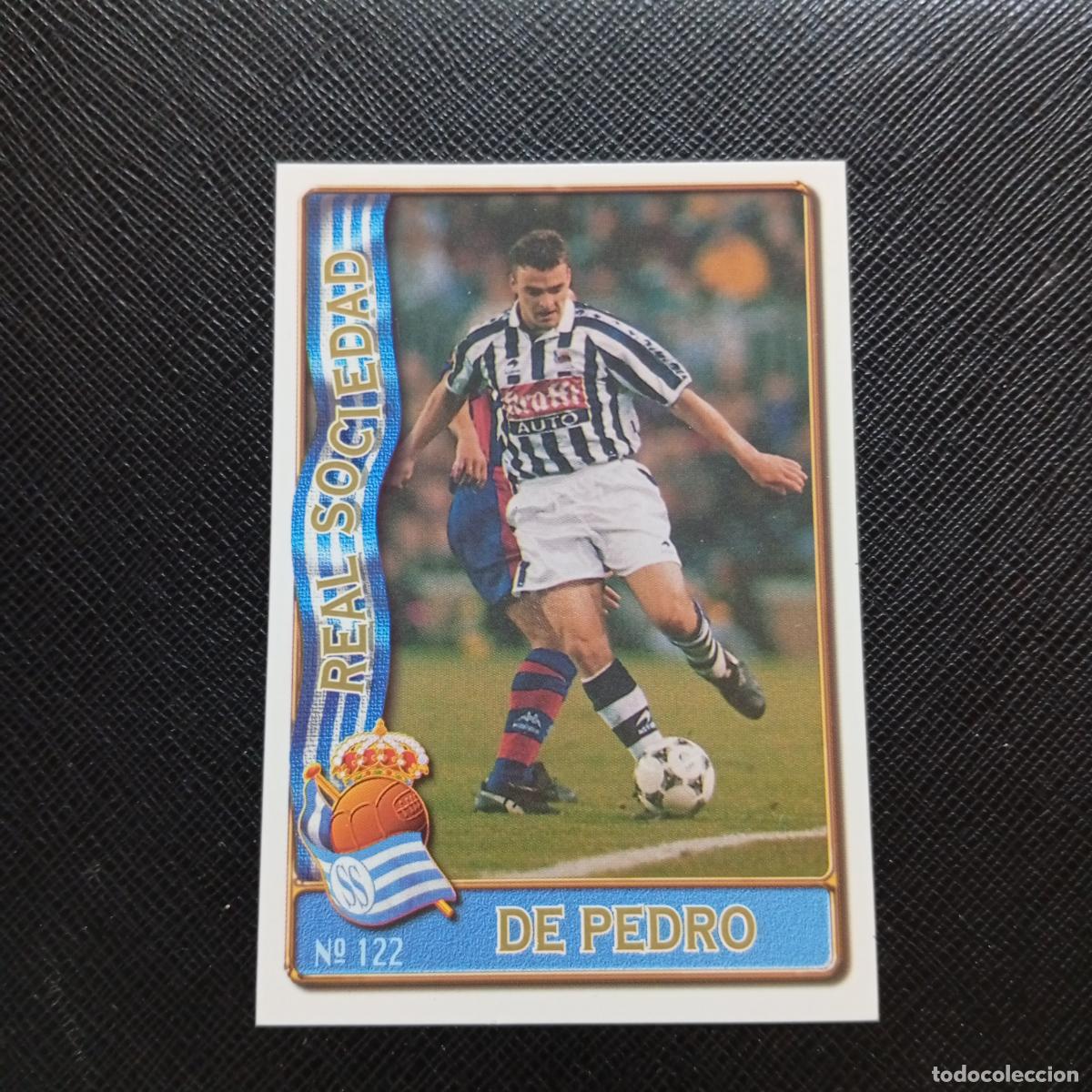 Cromos de F&uacute;tbol: 122 DE PEDRO REAL SOCIEDAD MUNDICROMO 1996 1997 CROMO FUTBOL LIGA 96 97 - A207 PG160