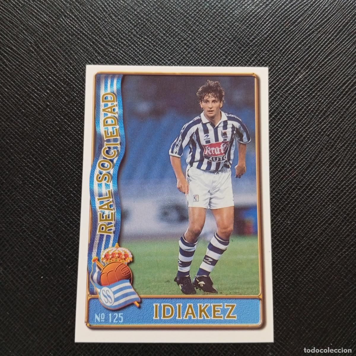 Cromos de F&uacute;tbol: 125 IDIAKEZ REAL SOCIEDAD MUNDICROMO 1996 1997 CROMO FUTBOL LIGA 96 97 - A207 PG160