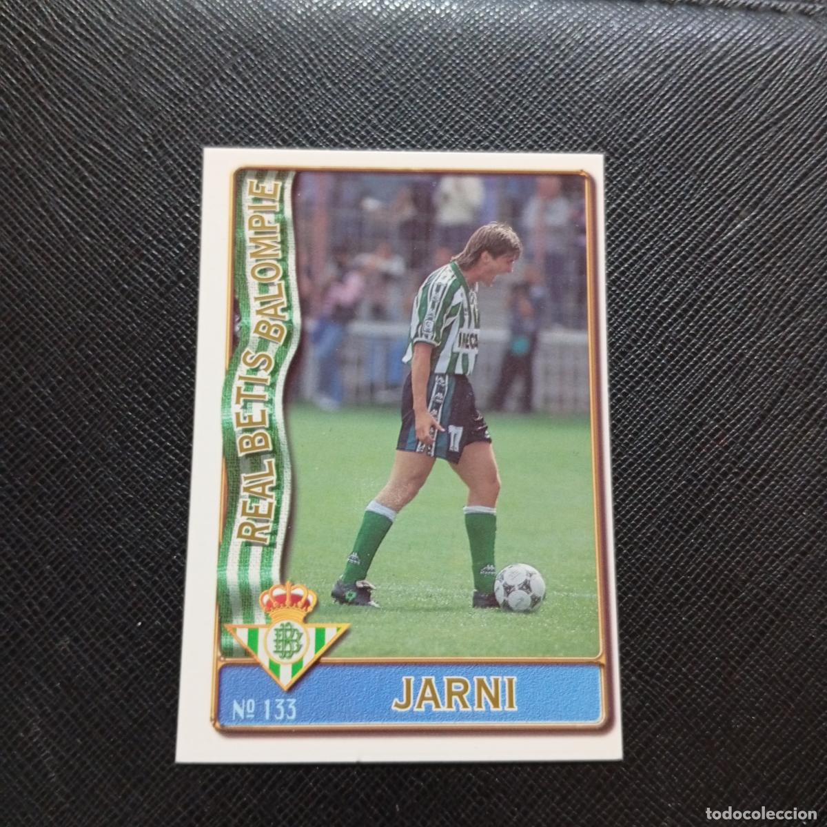 Cromos de F&uacute;tbol: 133 JARNI REAL BETIS MUNDICROMO 1996 1997 CROMO FUTBOL LIGA 96 97 - A207 PG168