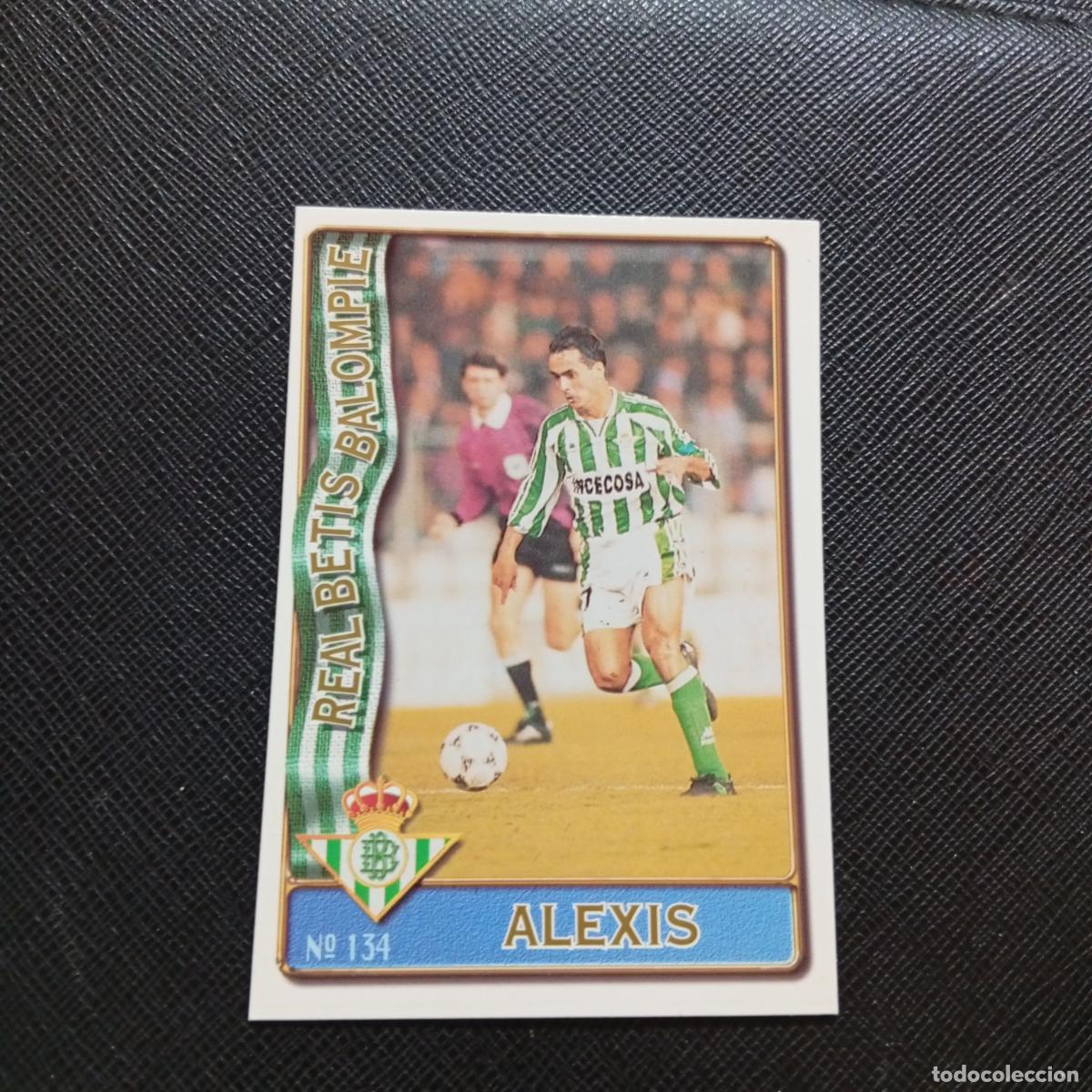 Cromos de F&uacute;tbol: 134 ALEXIS REAL BETIS MUNDICROMO 1996 1997 CROMO FUTBOL LIGA 96 97 - A207 PG175
