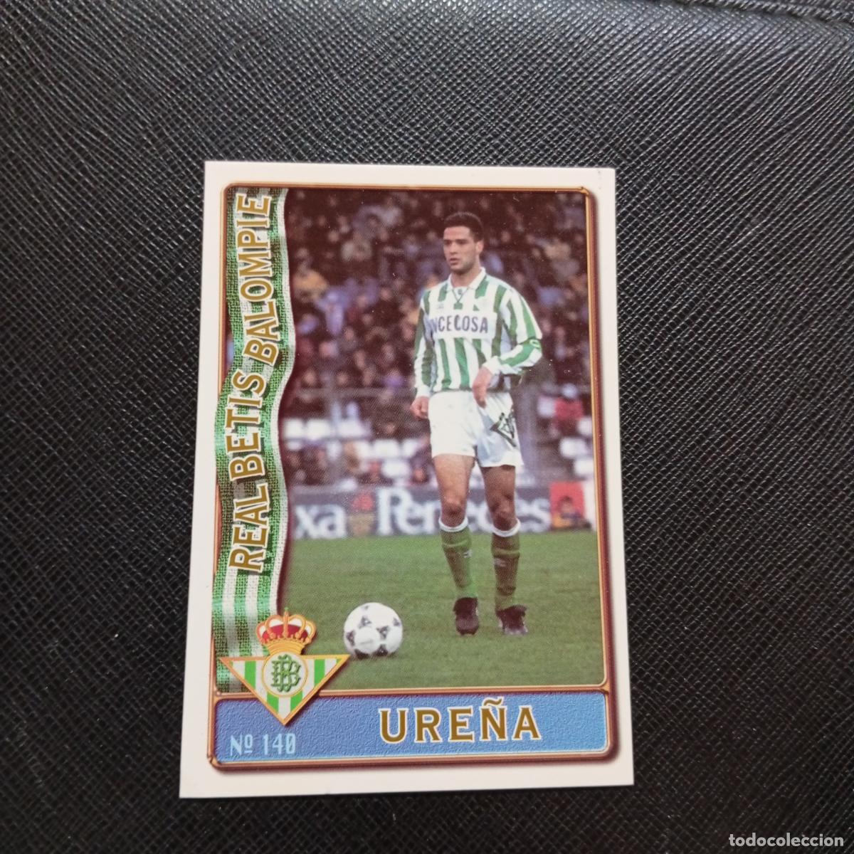 Cromos de F&uacute;tbol: 140 URE&Ntilde;A REAL BETIS MUNDICROMO 1996 1997 CROMO FUTBOL LIGA 96 97 - A207 PG175