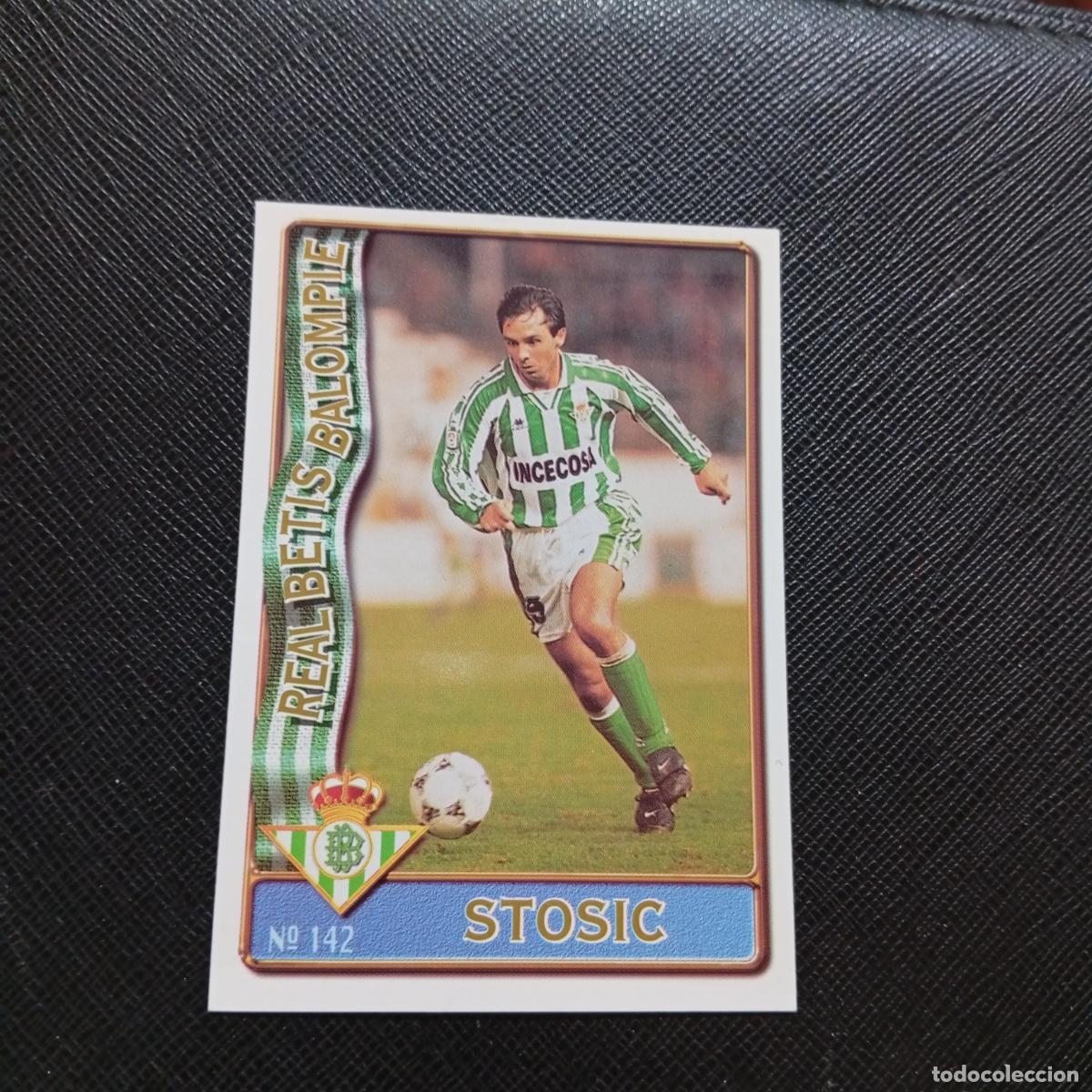 Cromos de F&uacute;tbol: 142 STOSIC REAL BETIS MUNDICROMO 1996 1997 CROMO FUTBOL LIGA 96 97 - A207 PG175