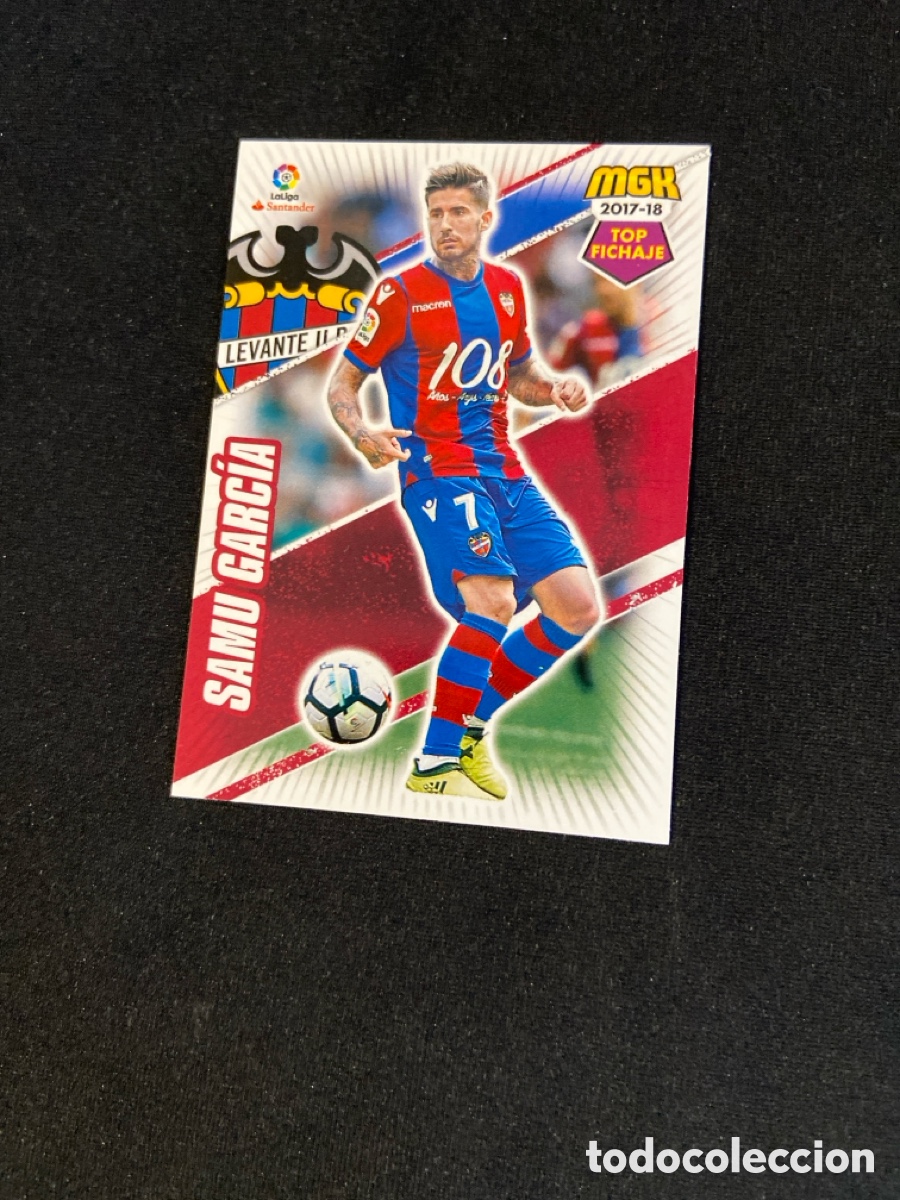 Cromos de F&uacute;tbol: SAMU GARCIA 371 TOP FICHAJE (LEVANTE)