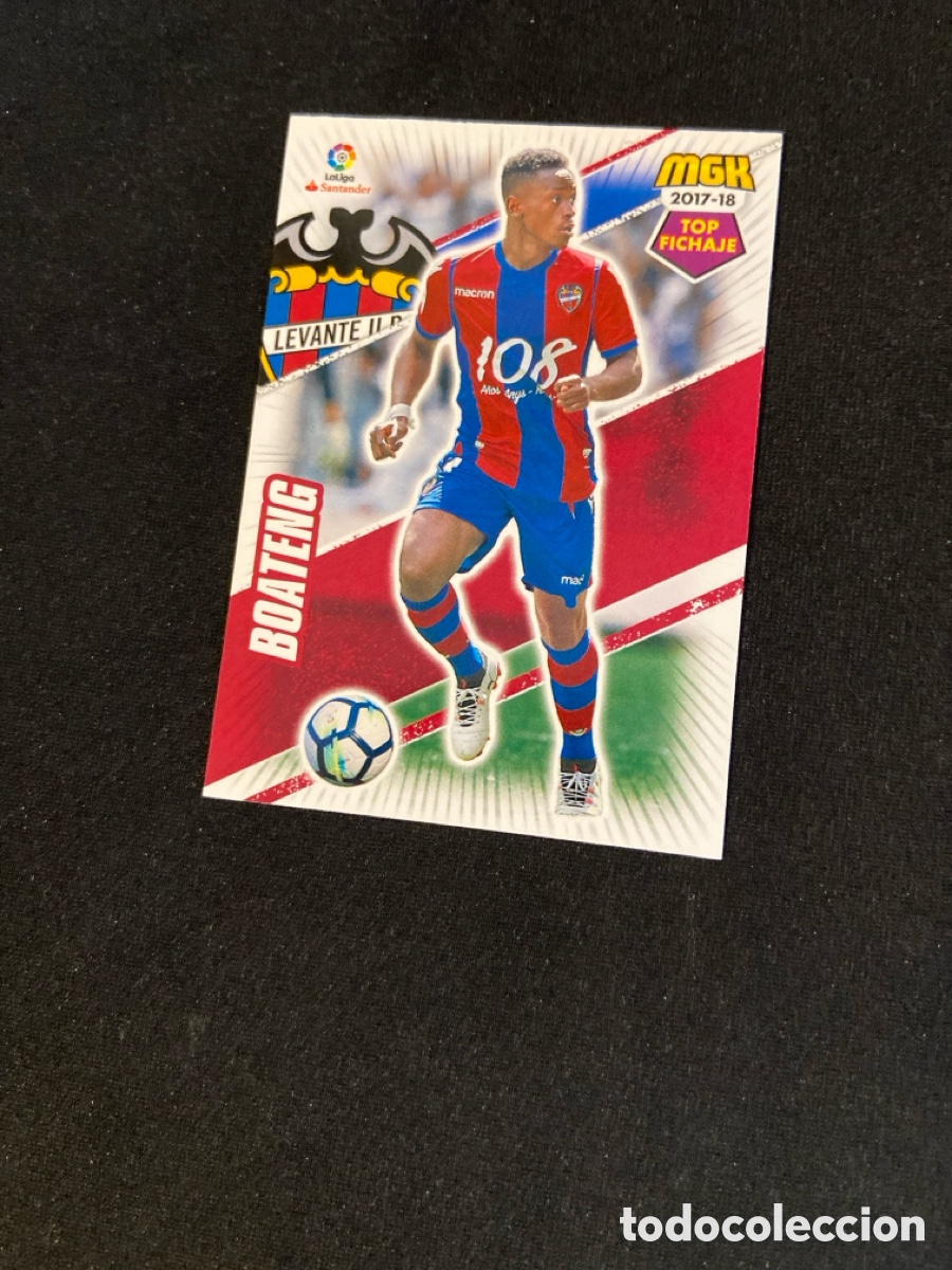 Cromos de F&uacute;tbol: BOATENG 372 TOP FICHAJE (LEVANTE)