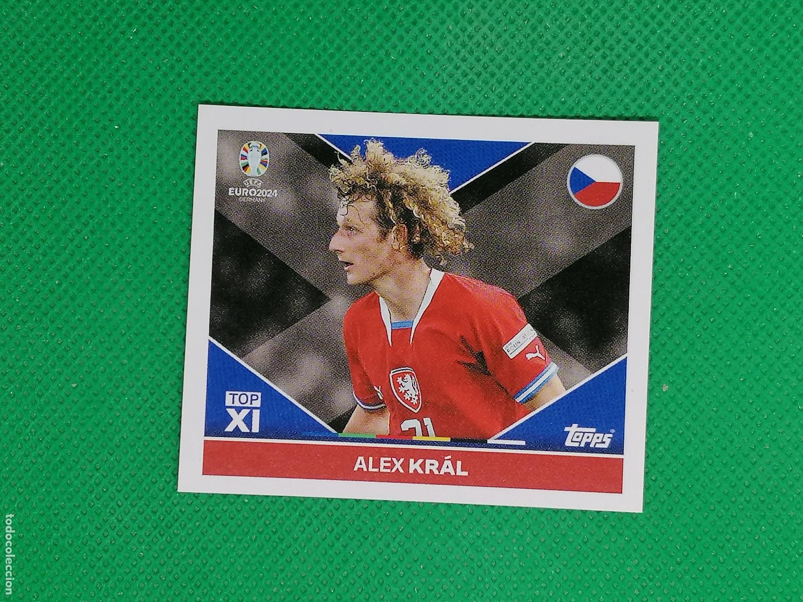 Cromos de F&uacute;tbol: CZE TOP2 ALEX KRAL REPUBLICA CHECA ⚽ TOPPS EURO 2024 24 GERMANY STICKERS ⚽