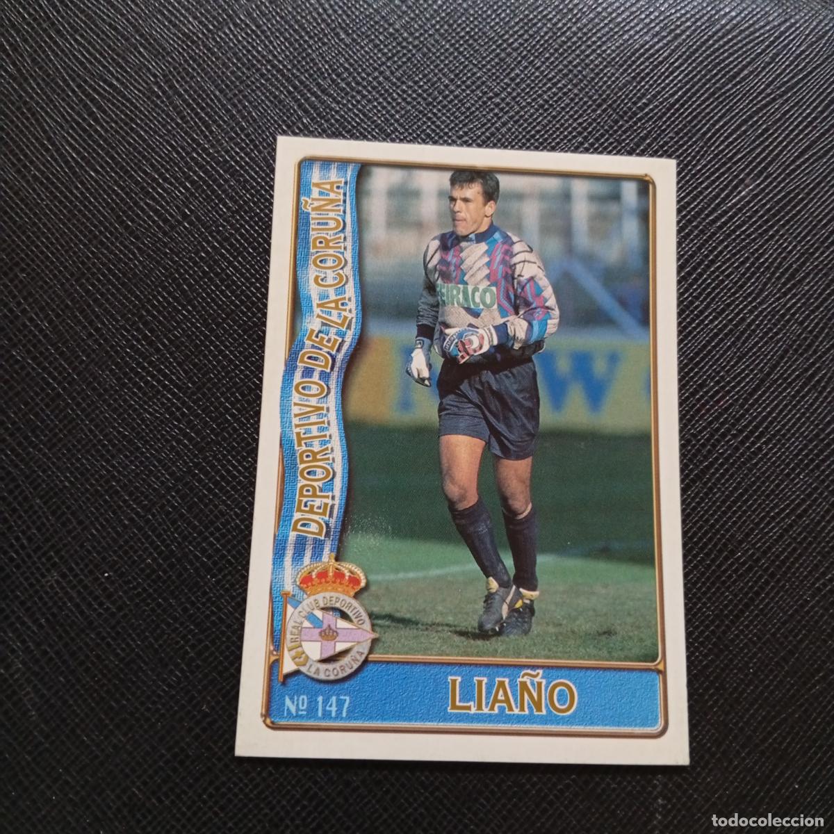 Cromos de Futebol: 147 LIA&Ntilde;O DEPORTIVO MUNDICROMO 1996 1997 CROMO FUTBOL LIGA 96 97 - A207 PG181 BAJA