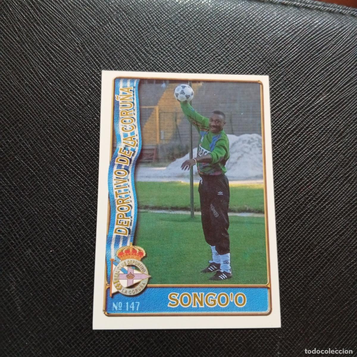 Cromos de Futebol: 147 SONGOO DEPORTIVO MUNDICROMO 1996 1997 CROMO FUTBOL LIGA 96 97 - A207 PG181