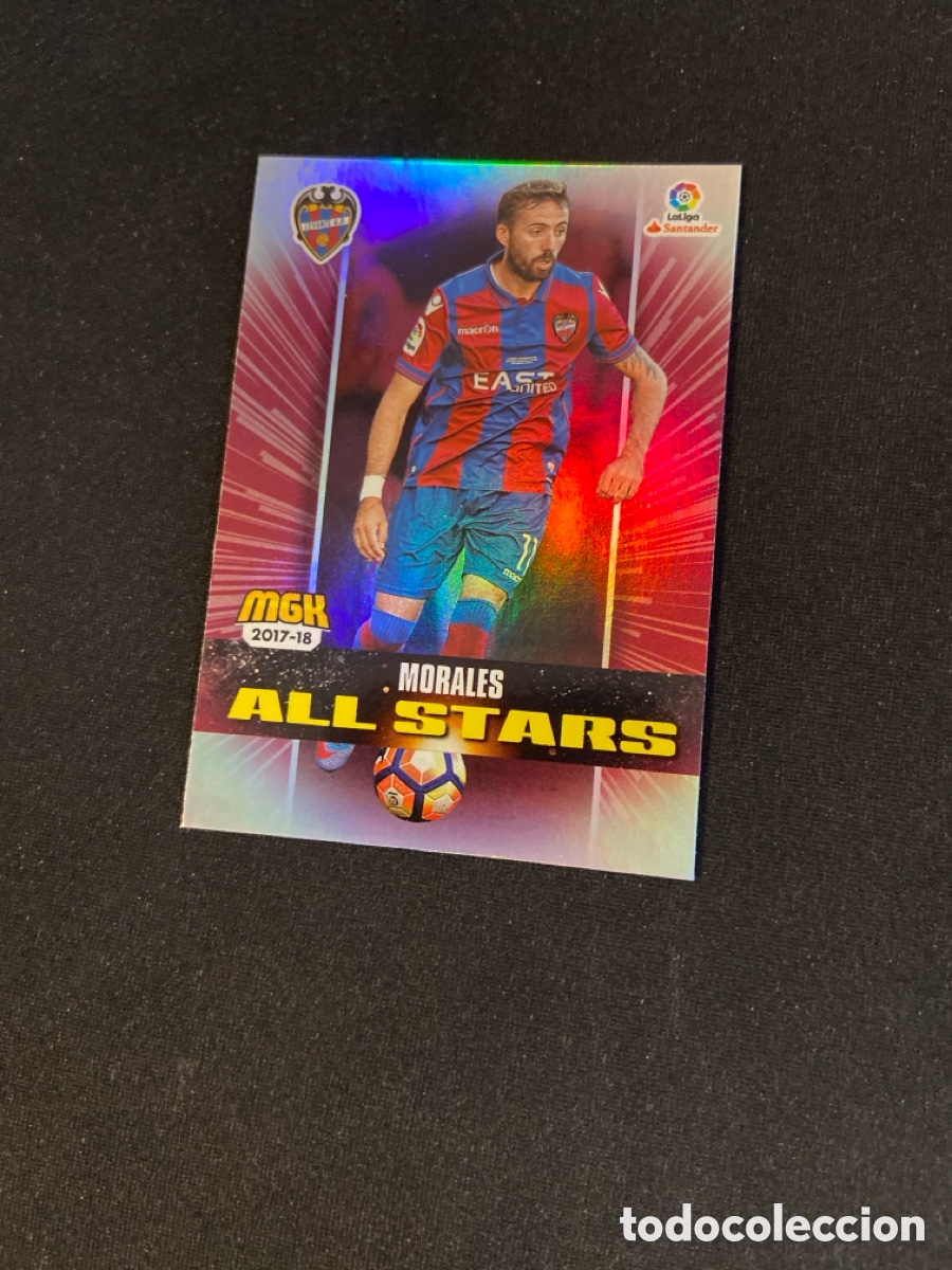 Cromos de Futebol: MORALES 377 (LEVANTE) MEGA