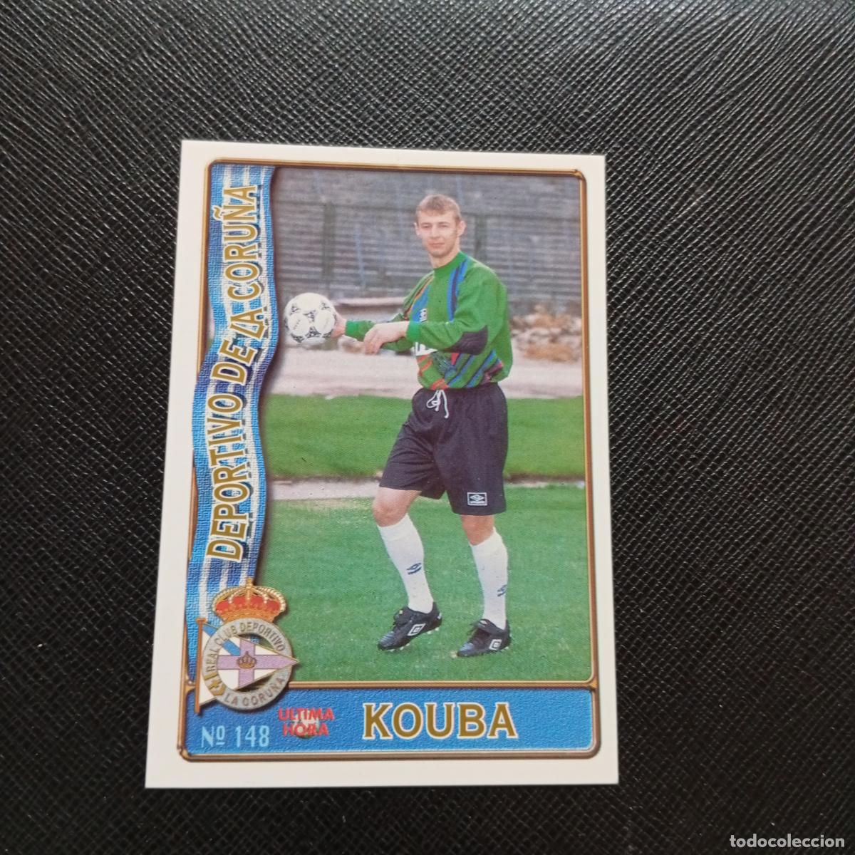 Cromos de F&uacute;tbol: 148 KOUBA DEPORTIVO MUNDICROMO 1996 1997 CROMO FUTBOL LIGA 96 97 - A207 PG187 ULTIMA HORA