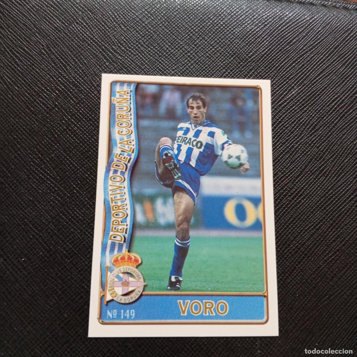Cromos de F&uacute;tbol: 149 VORO DEPORTIVO MUNDICROMO 1996 1997 CROMO FUTBOL LIGA 96 97 - A207 PG187