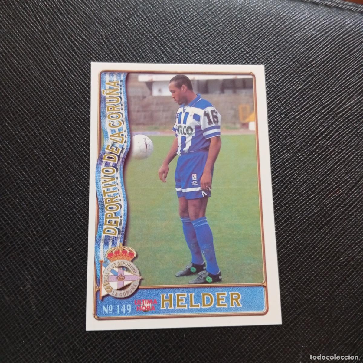 Cromos de F&uacute;tbol: 149 HELDER DEPORTIVO MUNDICROMO 1996 1997 CROMO FUTBOL LIGA 96 97 - A207 PG187 ULTIMA HORA