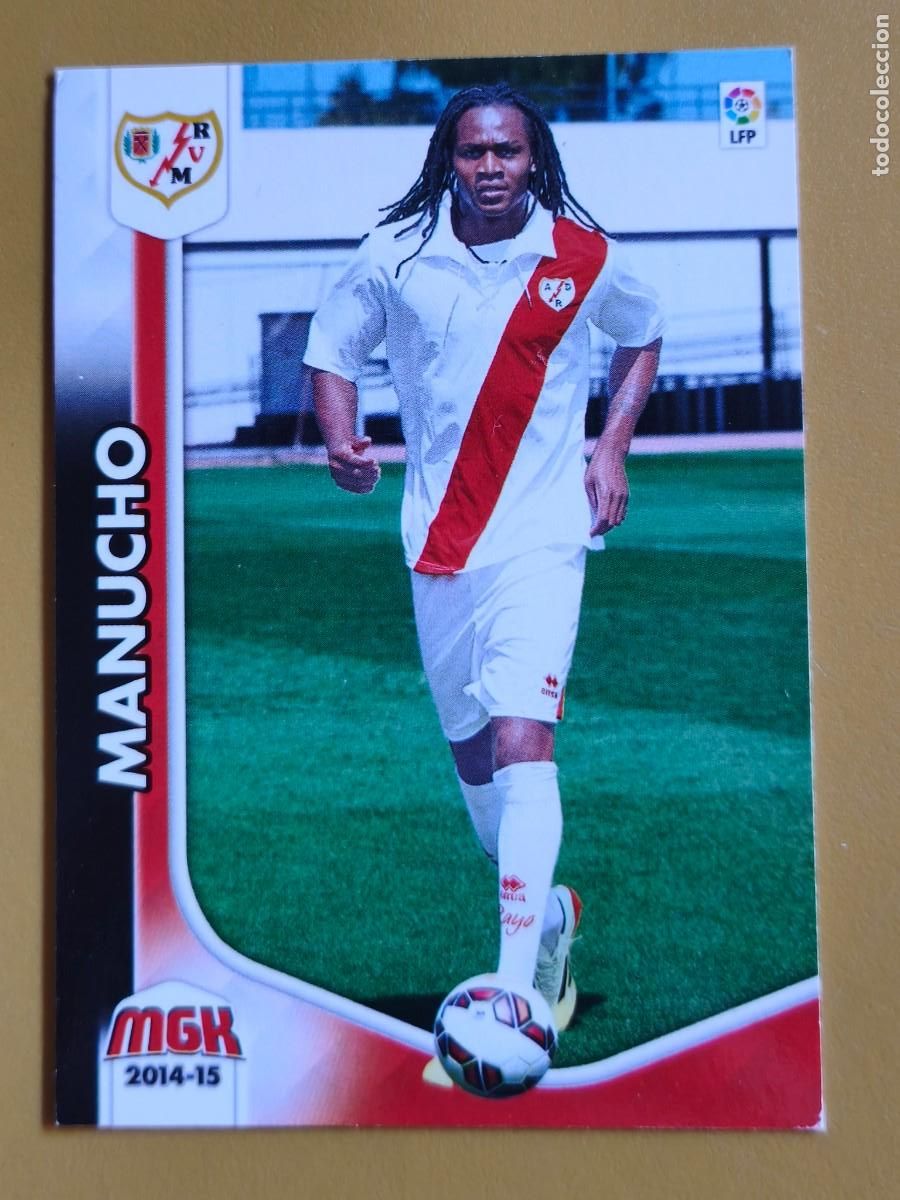 Cromos de F&uacute;tbol: manucho , 2014 15 nuevo fichaje