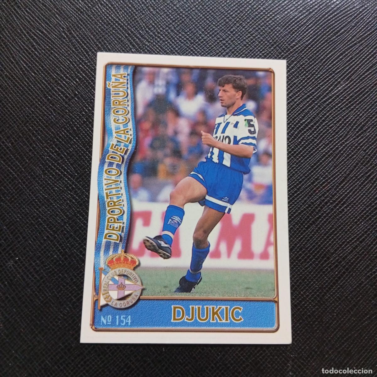 Cromos de F&uacute;tbol: 154 DJUKIC DEPORTIVO MUNDICROMO 1996 1997 CROMO FUTBOL LIGA 96 97 - A207 PG193