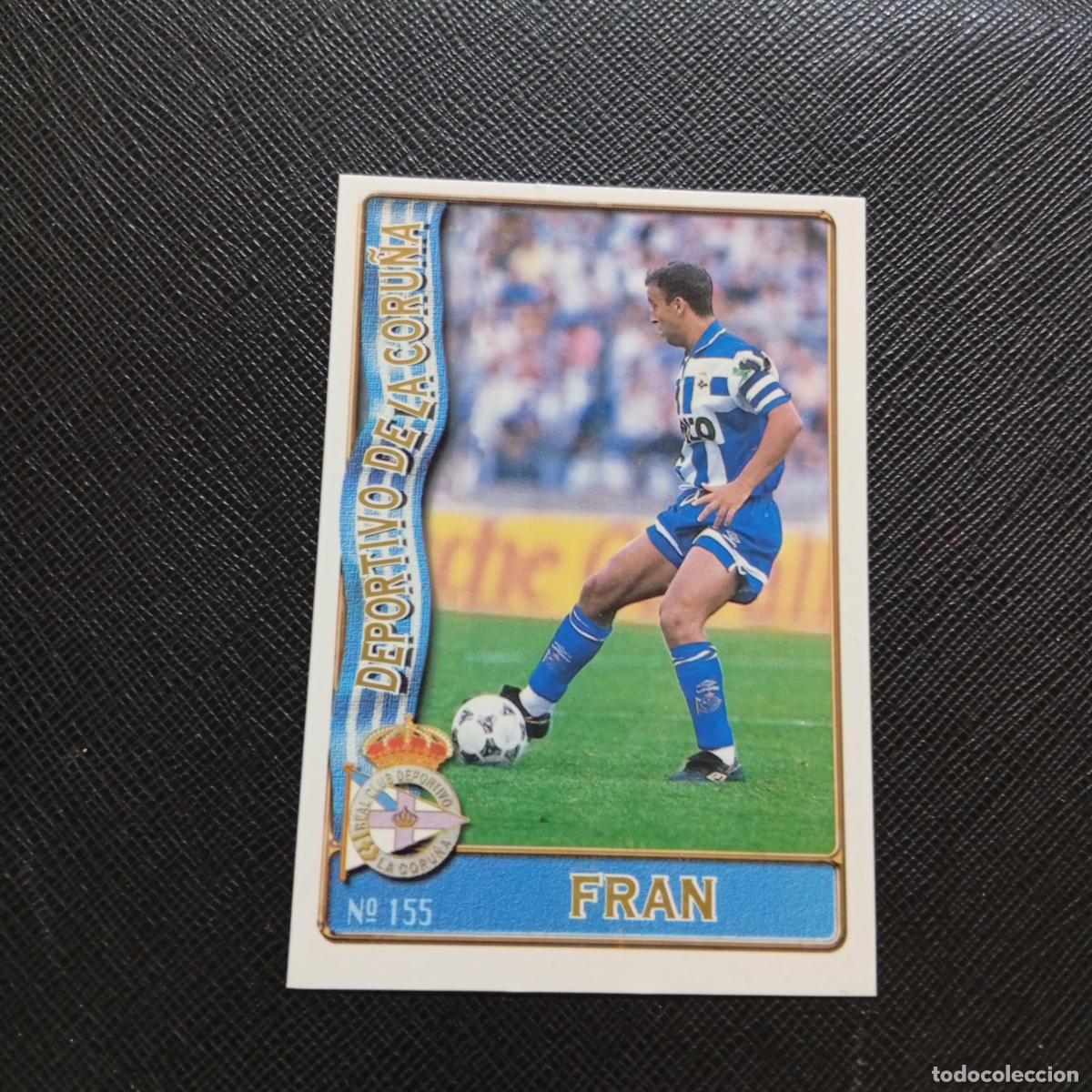 Cromos de F&uacute;tbol: 155 FRAN DEPORTIVO MUNDICROMO 1996 1997 CROMO FUTBOL LIGA 96 97 - A207 PG193