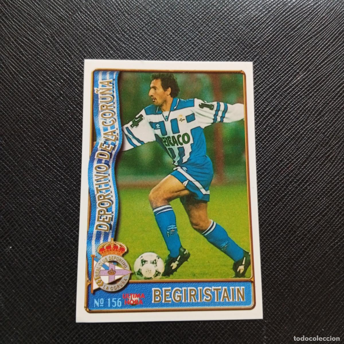Figurine di Calcio: 156 BEGUIRISTAIN DEPORTIVO MUNDICROMO 1996 1997 CROMO FUTBOL LIGA 96 97 - A207 PG193 ULTIMA HORA