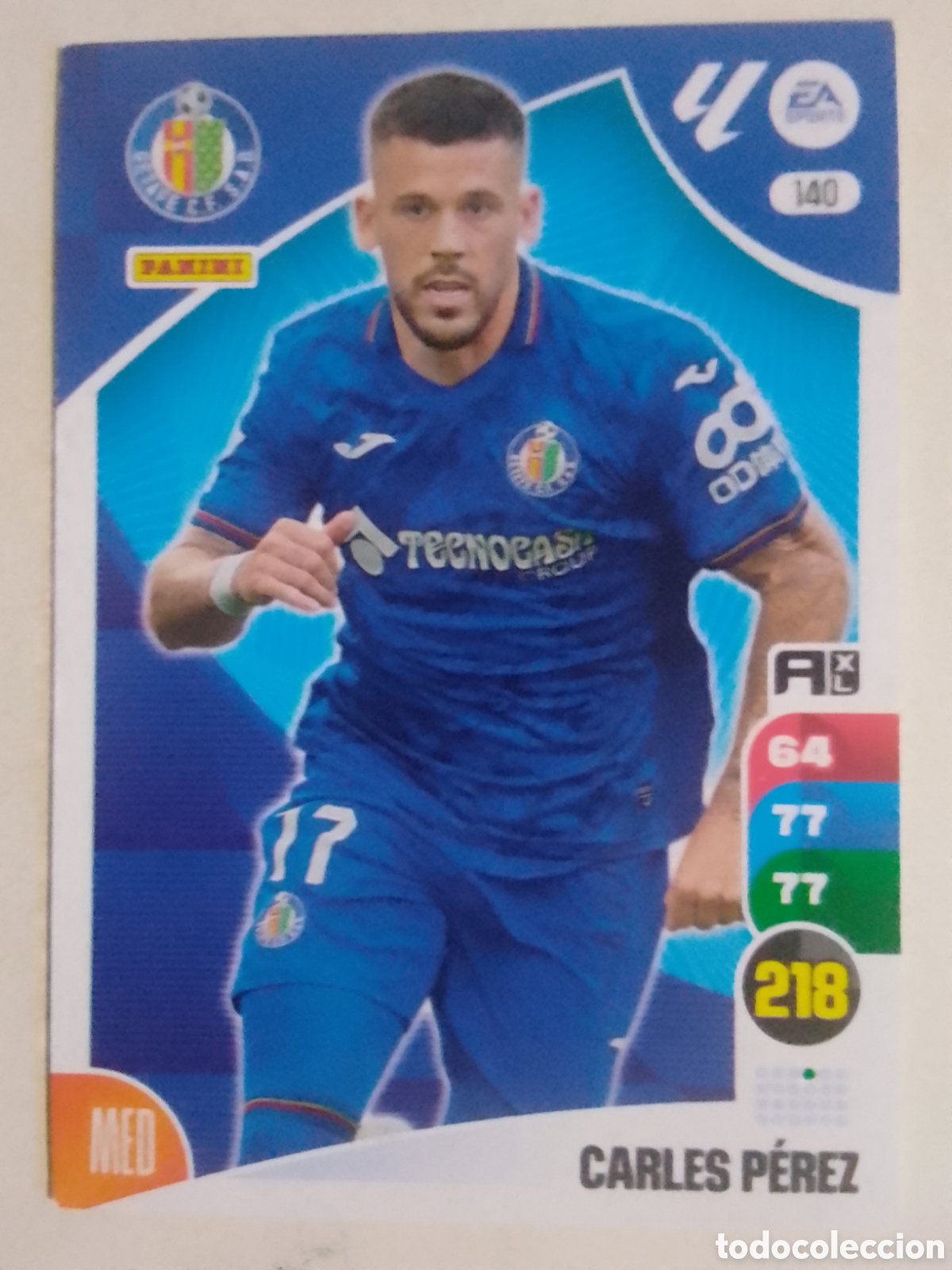 Figurine di Calcio: Adrenalyn XL 2024-25 n&deg; 140 Carles P&eacute;rez &bull; Getafe.