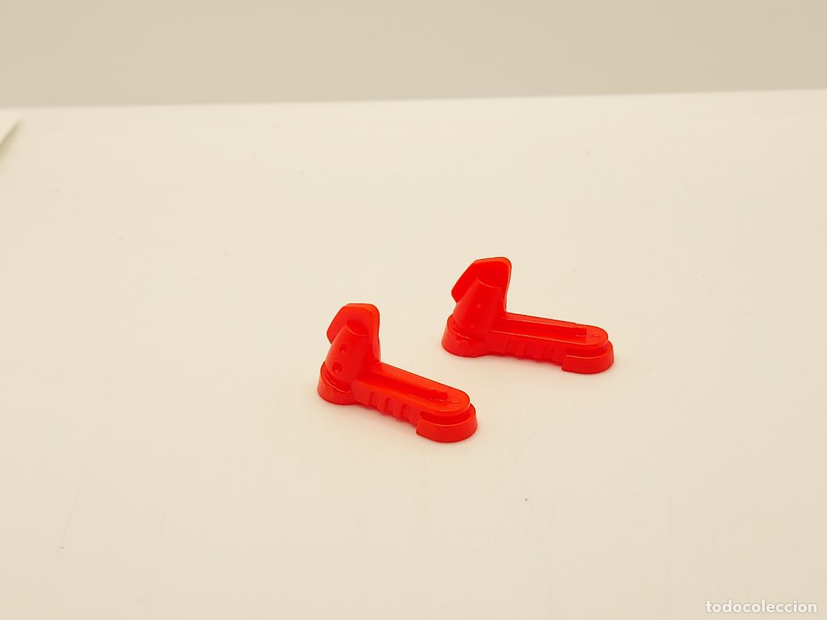 Figurine di Calcio: PLAYMOBIL SEGUNDA MANO BOTAS ASTRONAUTA ZAPATOS PIES FIGURA ESPACIO