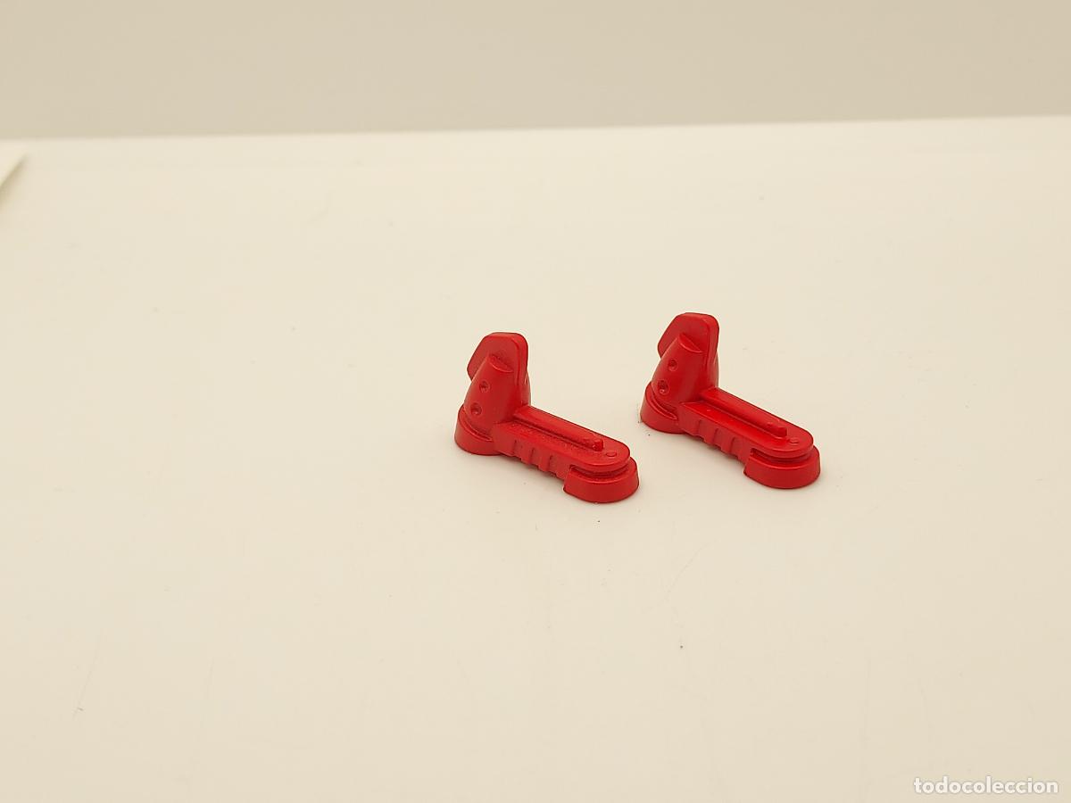 Figurine di Calcio: PLAYMOBIL SEGUNDA MANO BOTAS ASTRONAUTA ZAPATOS PIES FIGURA ESPACIO