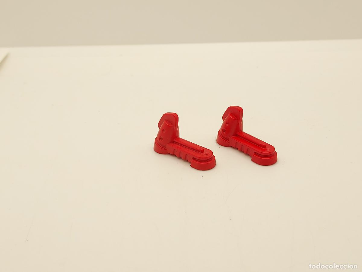 Figurine di Calcio: PLAYMOBIL SEGUNDA MANO BOTAS ASTRONAUTA ZAPATOS PIES FIGURA ESPACIO