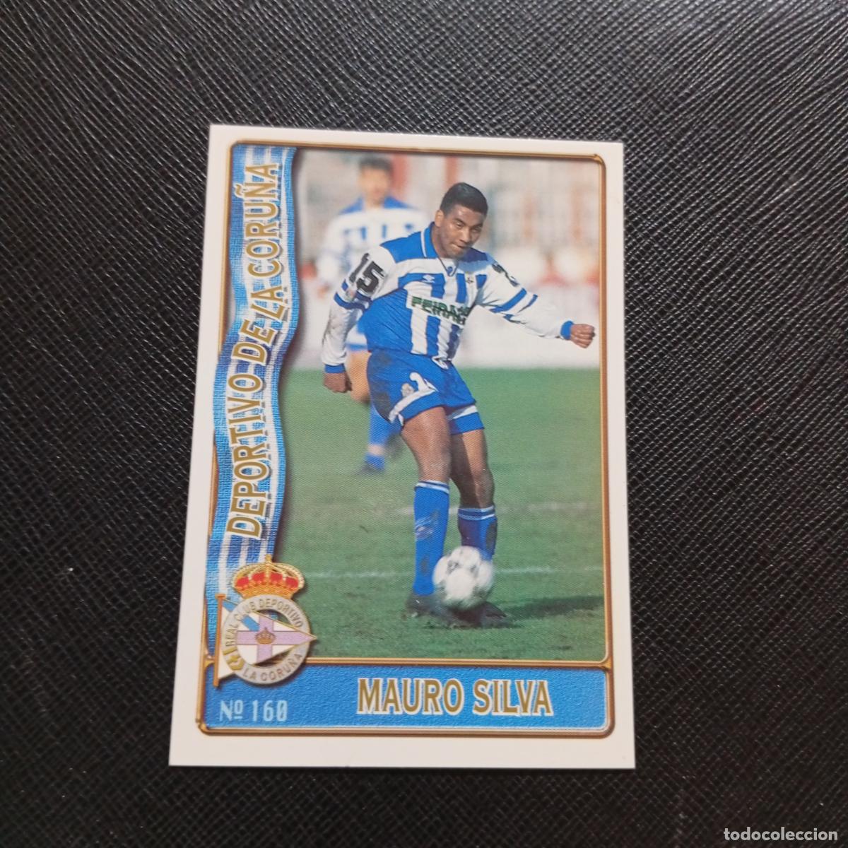 Cromos de F&uacute;tbol: 160 MAURO SILVA DEPORTIVO MUNDICROMO 1996 1997 CROMO FUTBOL LIGA 96 97 - A207 PG201