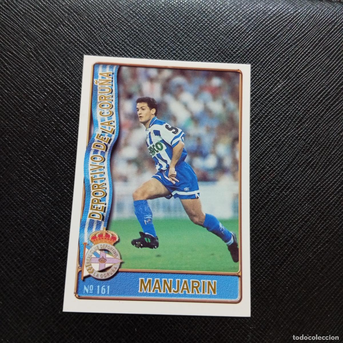 Cromos de F&uacute;tbol: 161 MANJARIN DEPORTIVO MUNDICROMO 1996 1997 CROMO FUTBOL LIGA 96 97 - A207 PG201