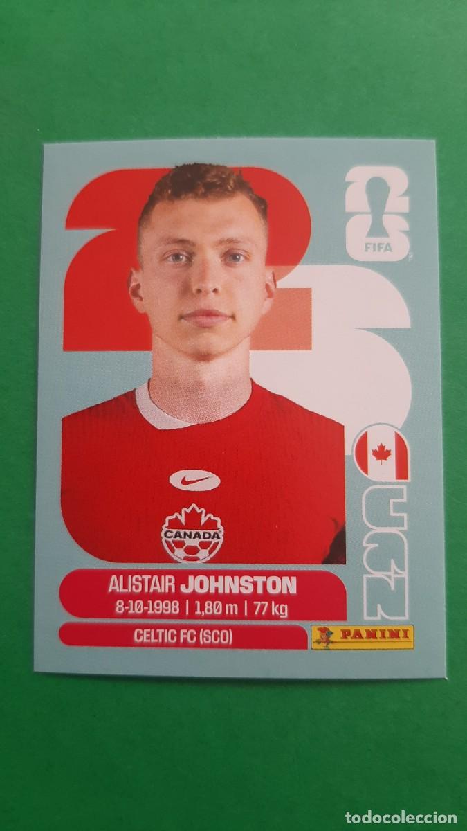 Fu&szlig;ball-Sticker: (CAN 4 CAN4)(CANAD&Aacute;) ALISTAIR JOHNSTON MUNDIAL F&Uacute;TBOL 2026 PANINI