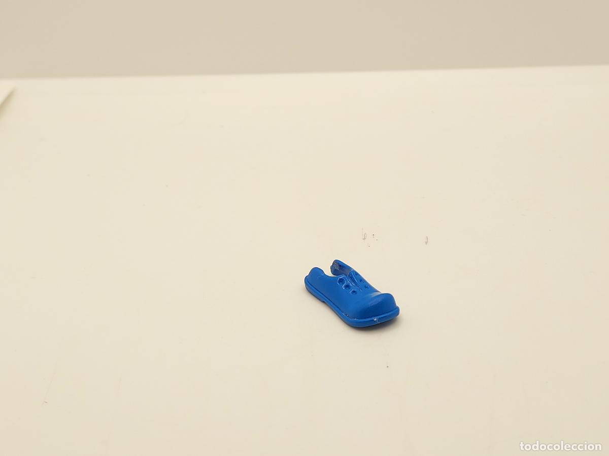 Fu&szlig;ball-Sticker: PLAYMOBIL SEGUNDA MANO BOTAS ZAPATO PAYASO PIE DERECHO