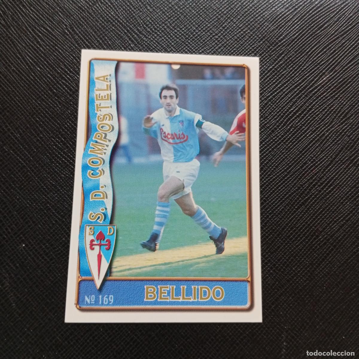 Cromos de F&uacute;tbol: 169 BELLIDO COMPOSTELA MUNDICROMO 1996 1997 CROMO FUTBOL LIGA 96 97 - A207 PG209