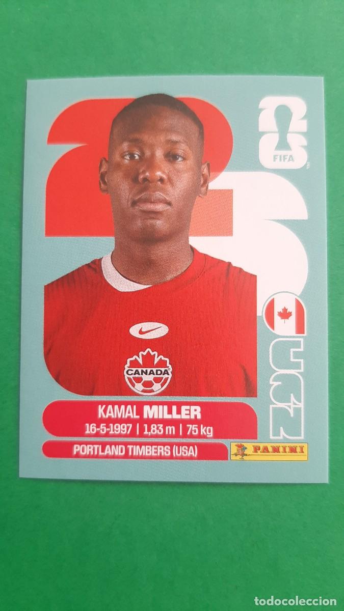 Cromos de Futebol: (CAN 9 CAN9)(CANAD&Aacute;) KAMAL MILLER MUNDIAL F&Uacute;TBOL 2026 PANINI