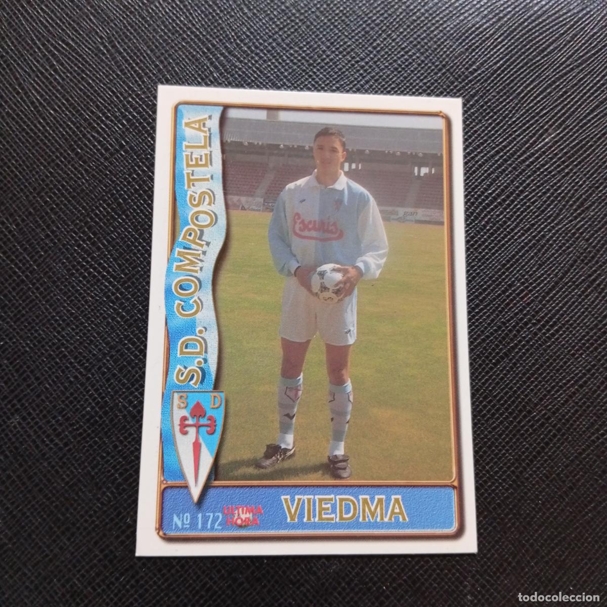 Cromos de F&uacute;tbol: 172 VIEDMA COMPOSTELA MUNDICROMO 1996 1997 CROMO FUTBOL LIGA 96 97 - A207 PG215 ULTIMA HORA