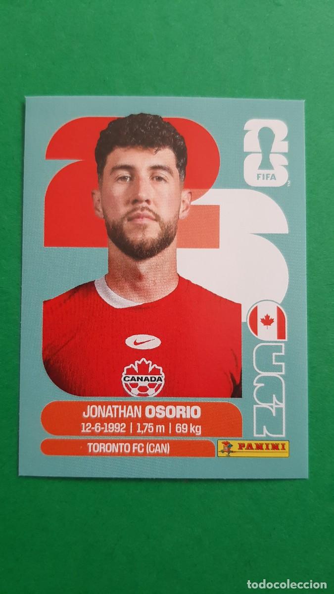 Cromos de F&uacute;tbol: (CAN 12 CAN12)(CANAD&Aacute;) JONATHAN OSORIO MUNDIAL F&Uacute;TBOL 2026 PANINI