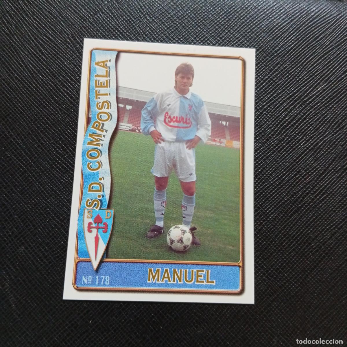 Cromos de F&uacute;tbol: 178 MANUEL COMPOSTELA MUNDICROMO 1996 1997 CROMO FUTBOL LIGA 96 97 - A207 PG215